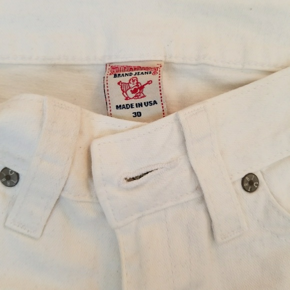 True Religion Jeans White Julie style - Picture 3 of 4